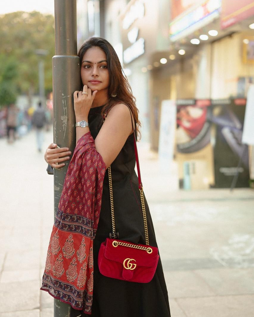 Black Sleeveless Anarkali Kurta Set with Printed Dupatta for Women